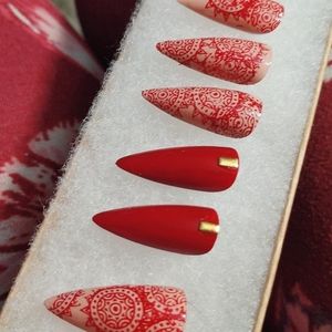 Custom stilletto nails